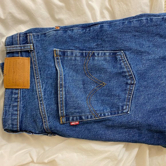 NWOT Women's Levi Ribcage Straight Leg Jeans - 32W 29L - Georgie - Picture 10 of 13